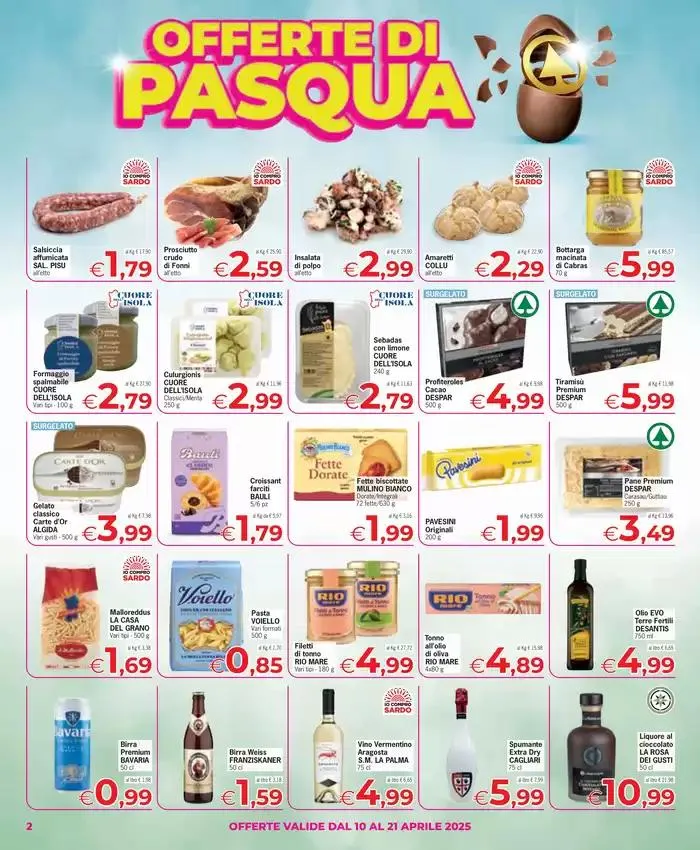 Offerte di Pasqua da 10 aprile a 21 aprile di 2025 - Pagina del volantino 2