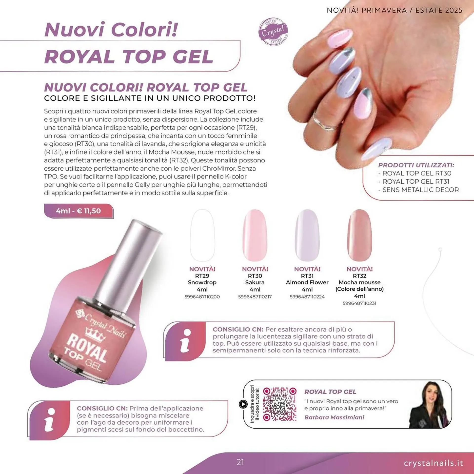 Volantino Crystal Nails da 1 luglio a 31 dicembre di 2025 - Pagina del volantino 21