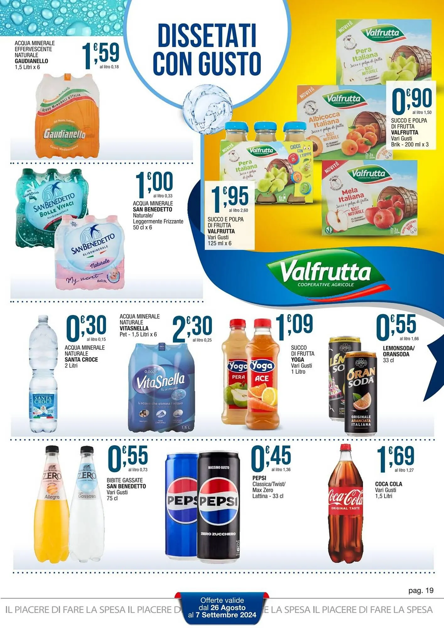 Volantino Maxi Sidis da 26 agosto a 7 settembre di 2024 - Pagina del volantino 19