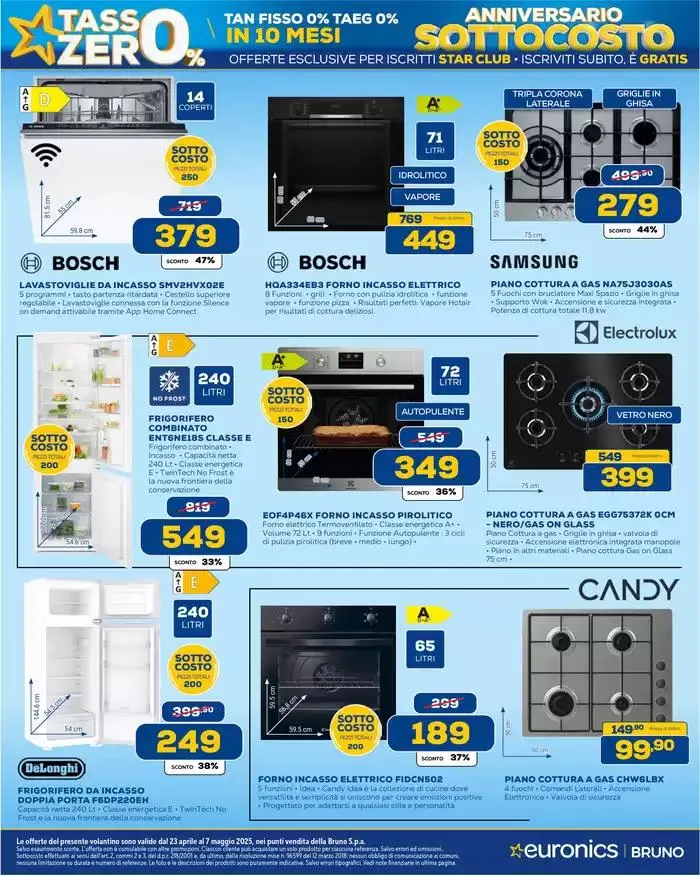 Anniversario sottocosto da 23 aprile a 7 maggio di 2025 - Pagina del volantino 21