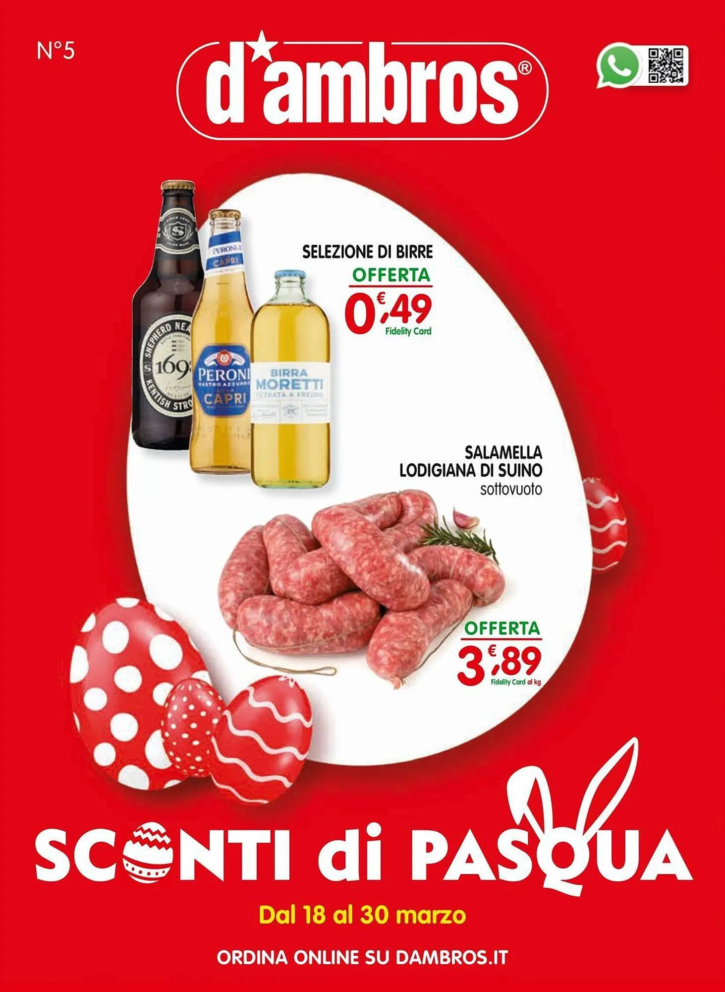 Volantino D'Ambros da 18 marzo a 30 marzo di 2024 - Pagina del volantino 1