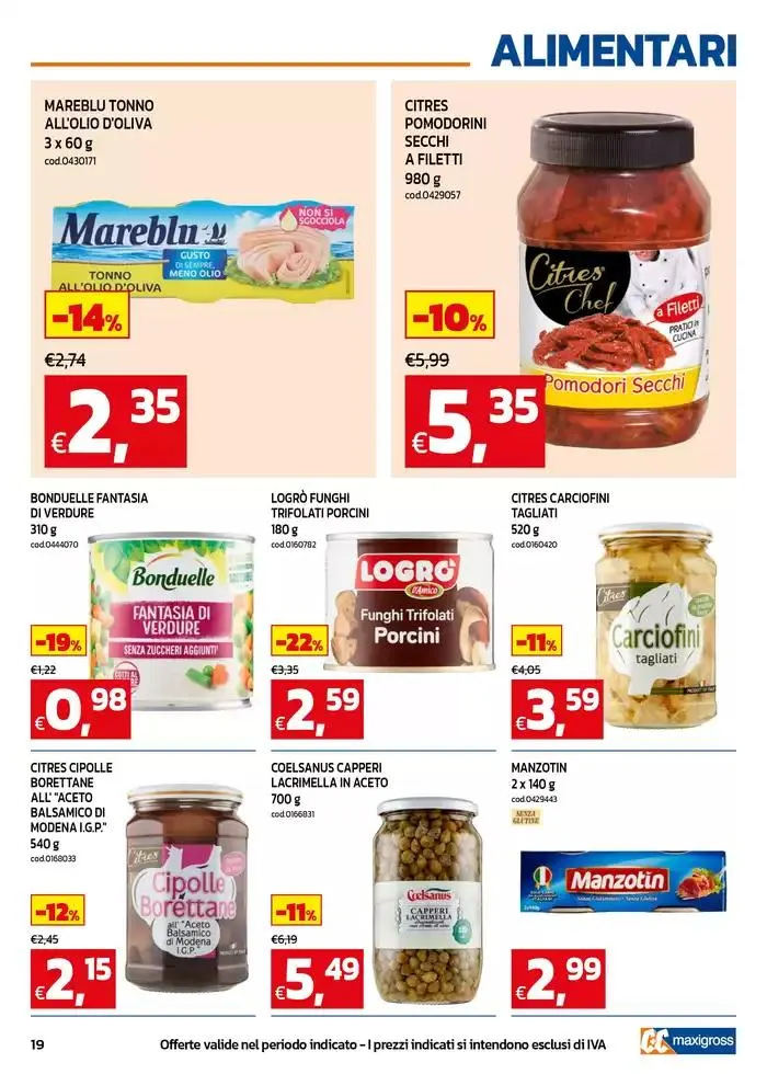 Promozioni, offerte per il tuo business da 7 aprile a 19 aprile di 2025 - Pagina del volantino 19