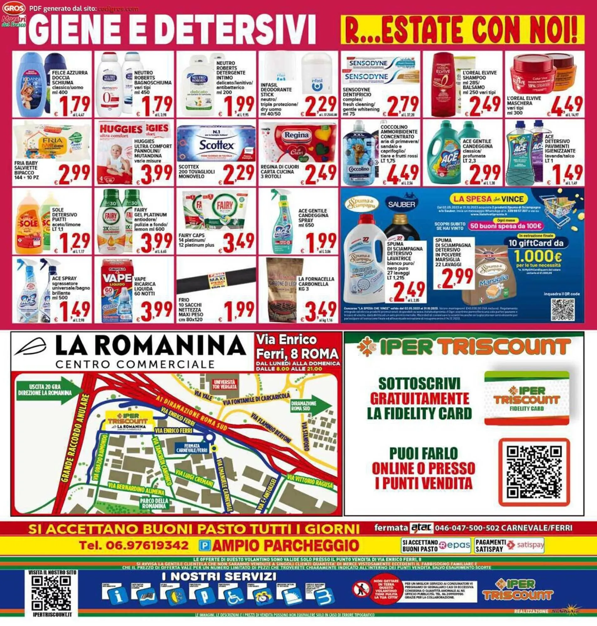 Volantino Iper Triscount da 11 agosto a 22 agosto di 2023 - Pagina del volantino 16