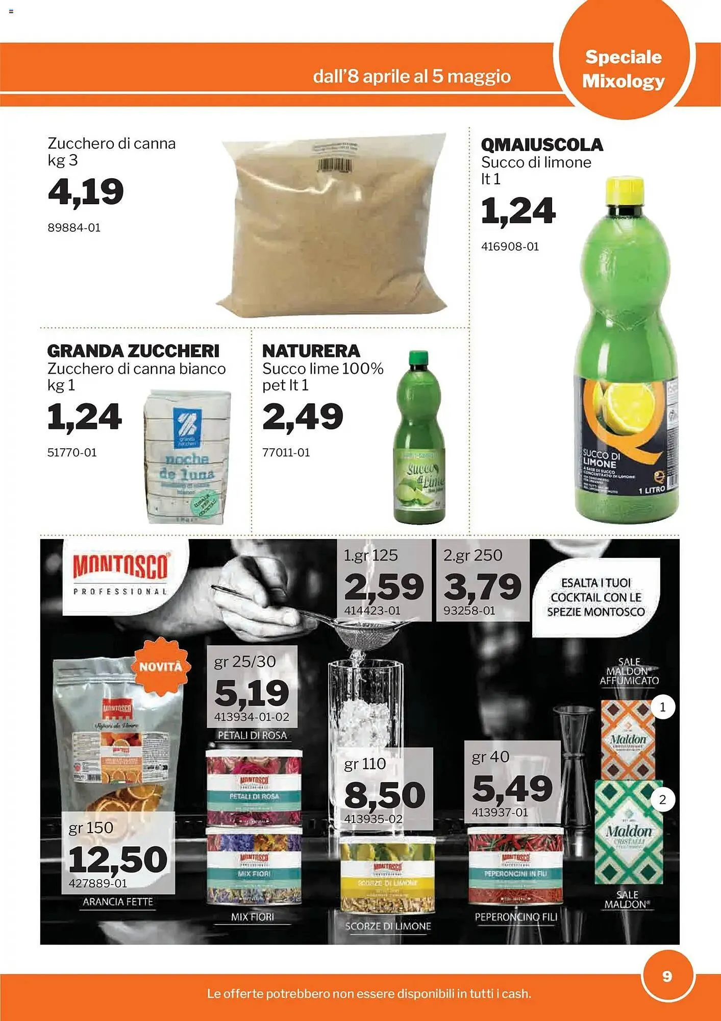 Volantino GrosMarket da 8 aprile a 5 maggio di 2026 - Pagina del volantino 9