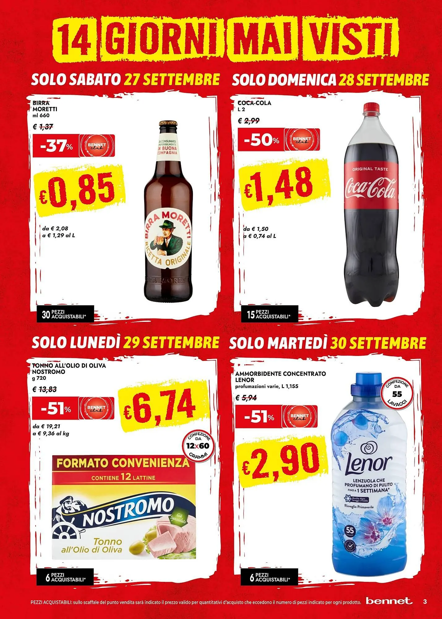 Volantino Bennet da 25 settembre a 8 ottobre di 2025 - Pagina del volantino 3