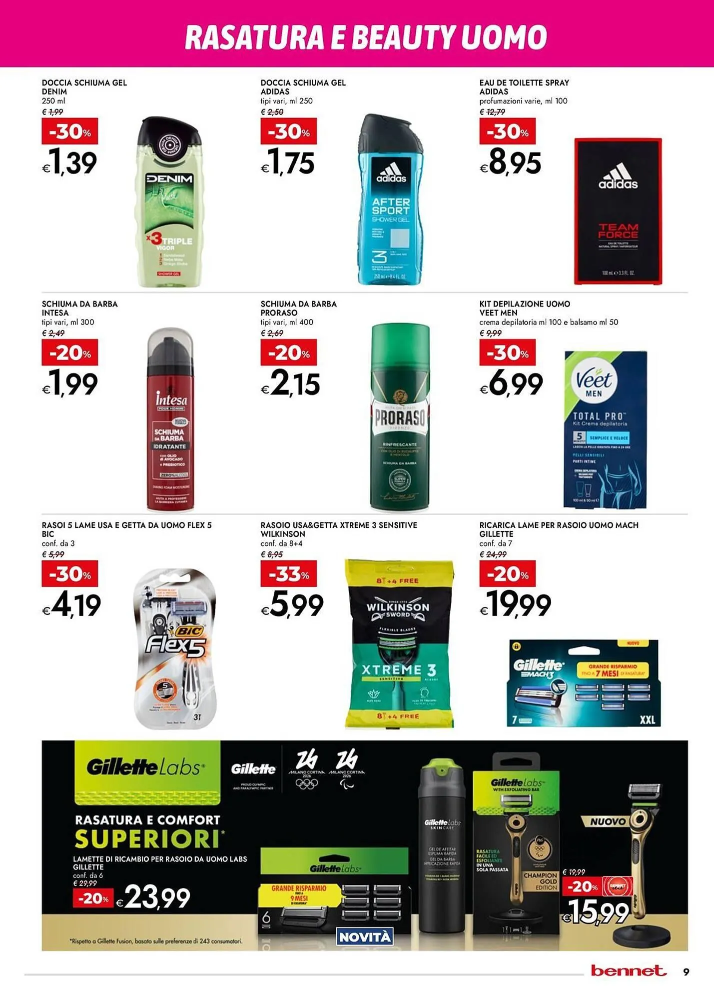 Volantino Bennet da 20 marzo a 2 aprile di 2025 - Pagina del volantino 9