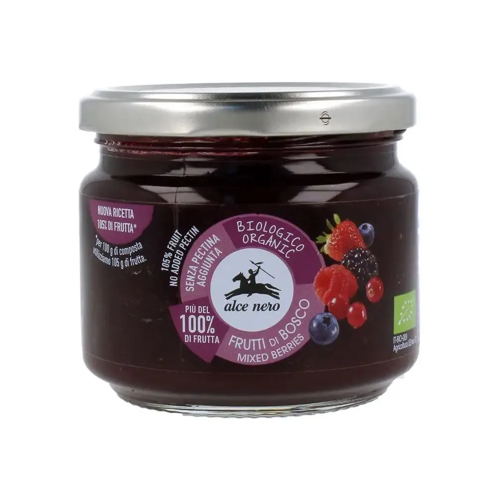 Alce Nero Composta di frutti di bosco Bio gr. 270