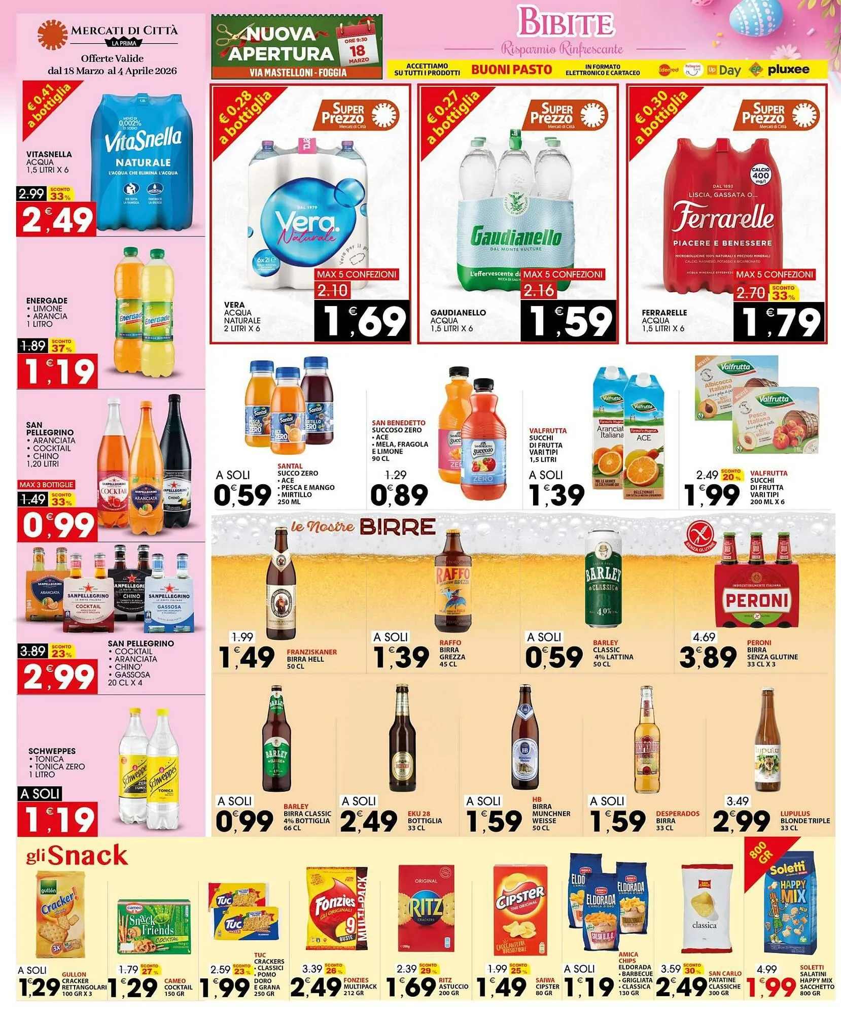 Volantino Mercati di Città La Prima da 20 marzo a 4 aprile di 2026 - Pagina del volantino 28