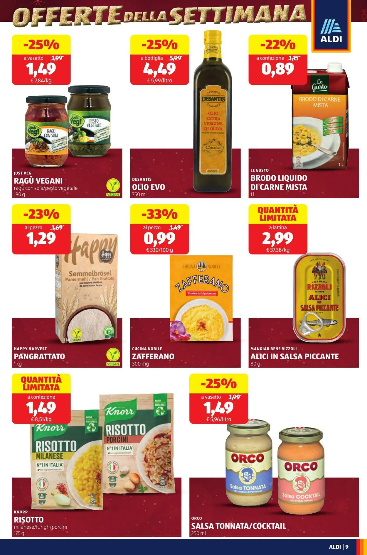 Aldi Volantino attuale da 15 dicembre a 21 dicembre di 2025 - Pagina del volantino 9