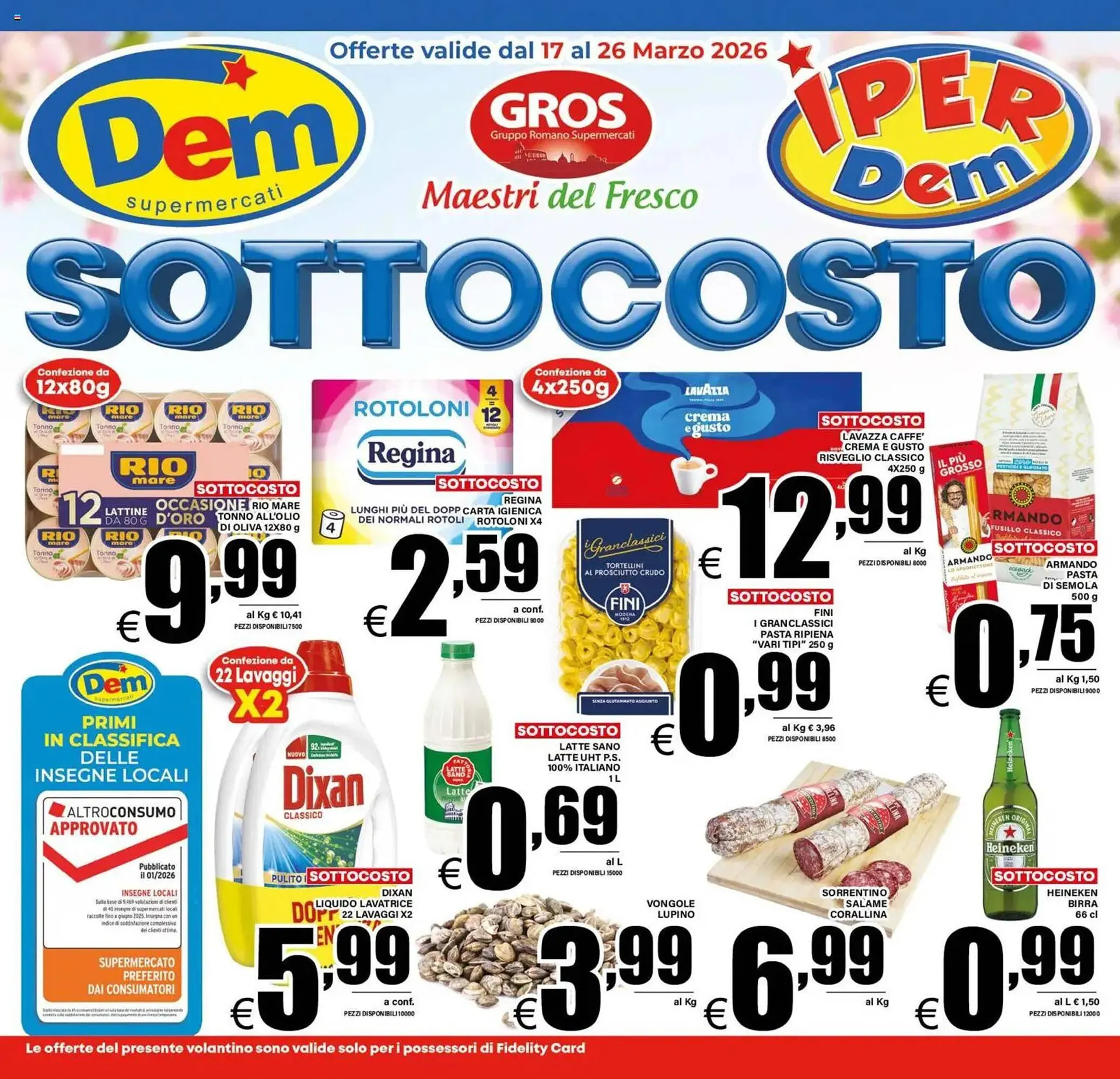 Volantino DEM da 17 marzo a 26 marzo di 2026 - Pagina del volantino 1
