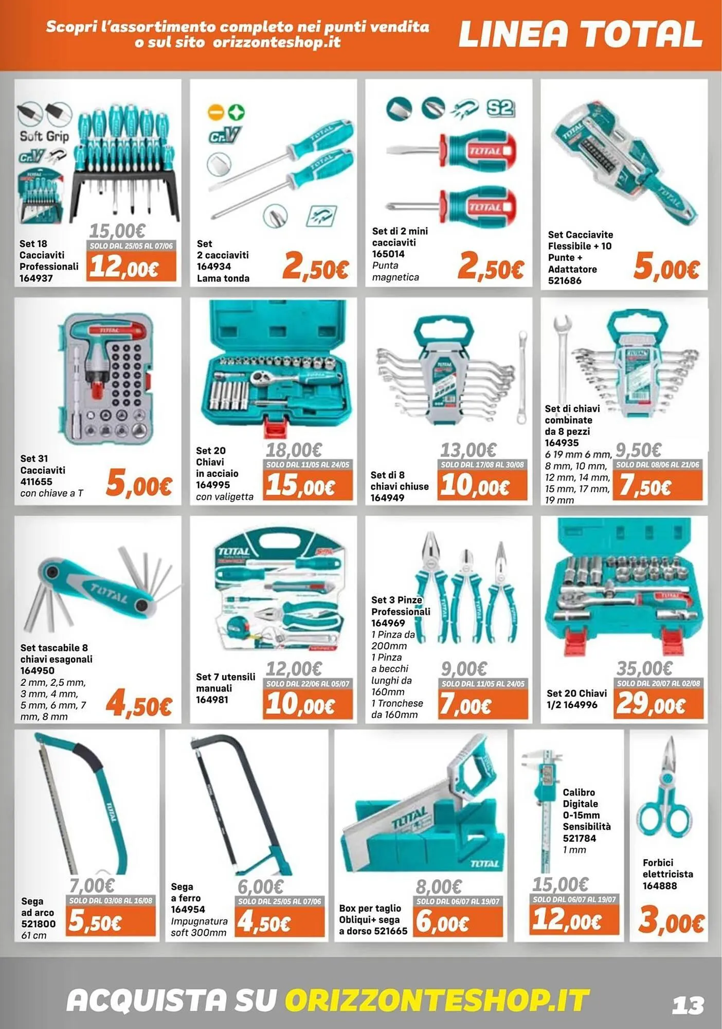 Volantino Orizzonte da 16 aprile a 11 ottobre di 2026 - Pagina del volantino 13