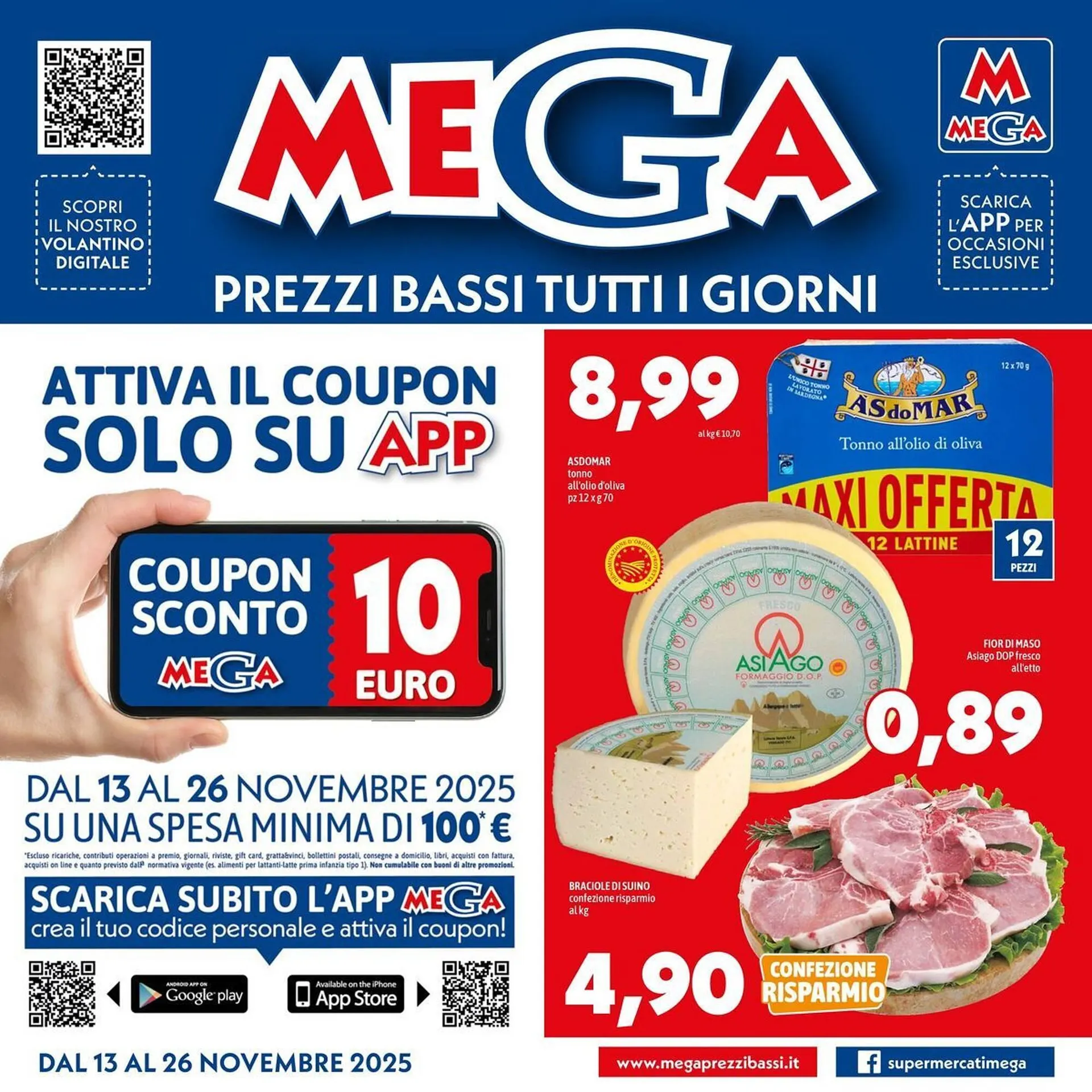 Volantino MEGA da 13 novembre a 26 novembre di 2025 - Pagina del volantino 1