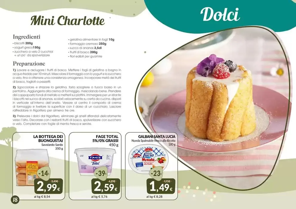 PASQUA FESTA DI SAPORI E CONVENIENZA da 28 marzo a 19 aprile di 2025 - Pagina del volantino 18