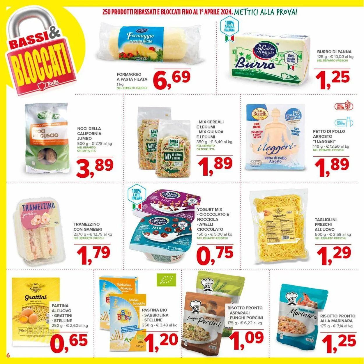 Todis Volantino attuale da 6 marzo a 20 marzo di 2024 - Pagina del volantino 6