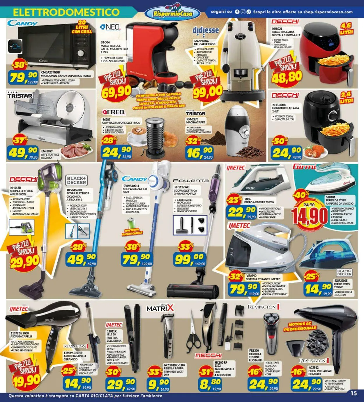 Risparmio Casa Volantino attuale da 24 aprile a 12 maggio di 2024 - Pagina del volantino 15