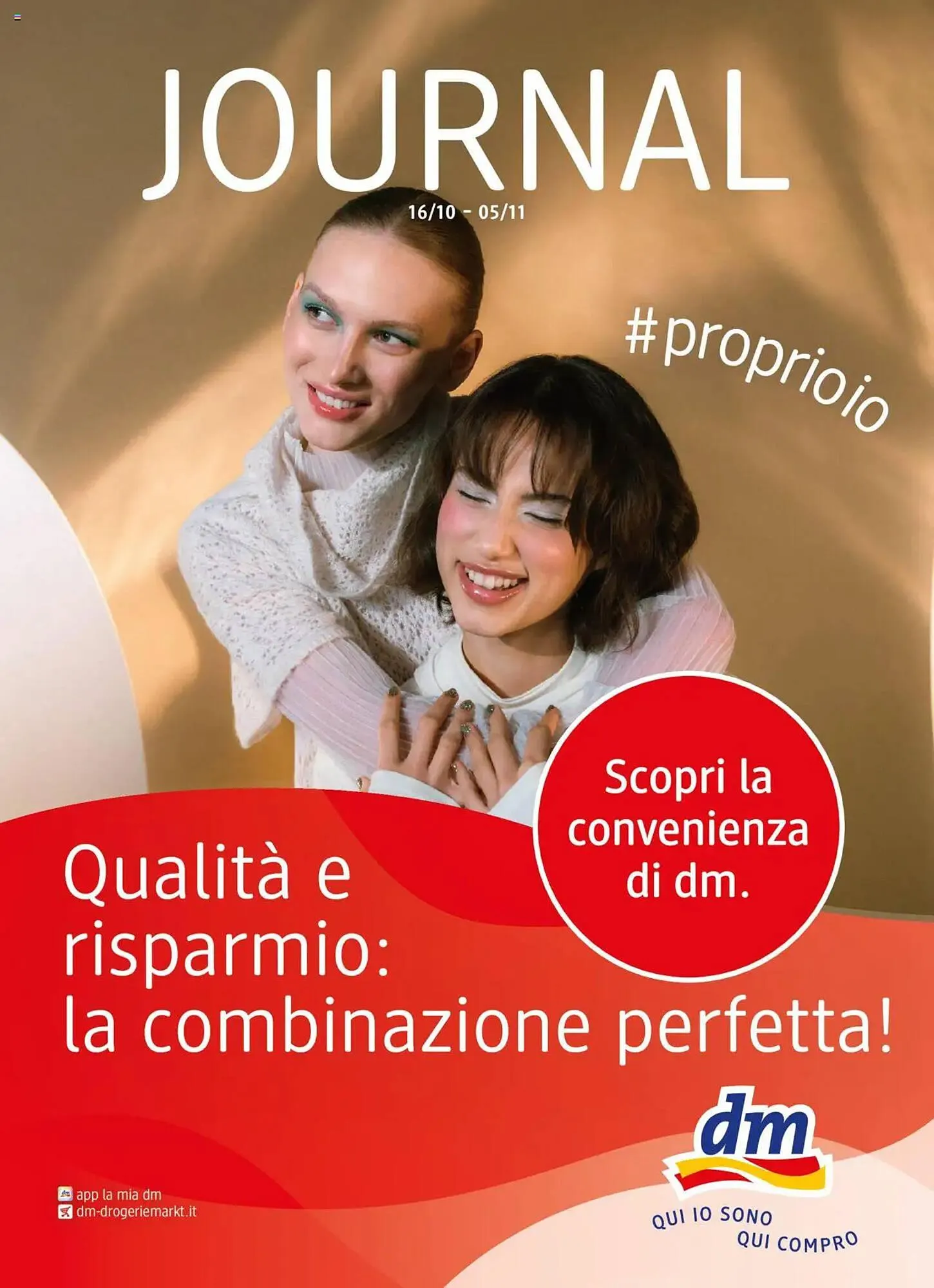 Volantino dm drogerie markt da 16 ottobre a 5 novembre di 2025 - Pagina del volantino 1