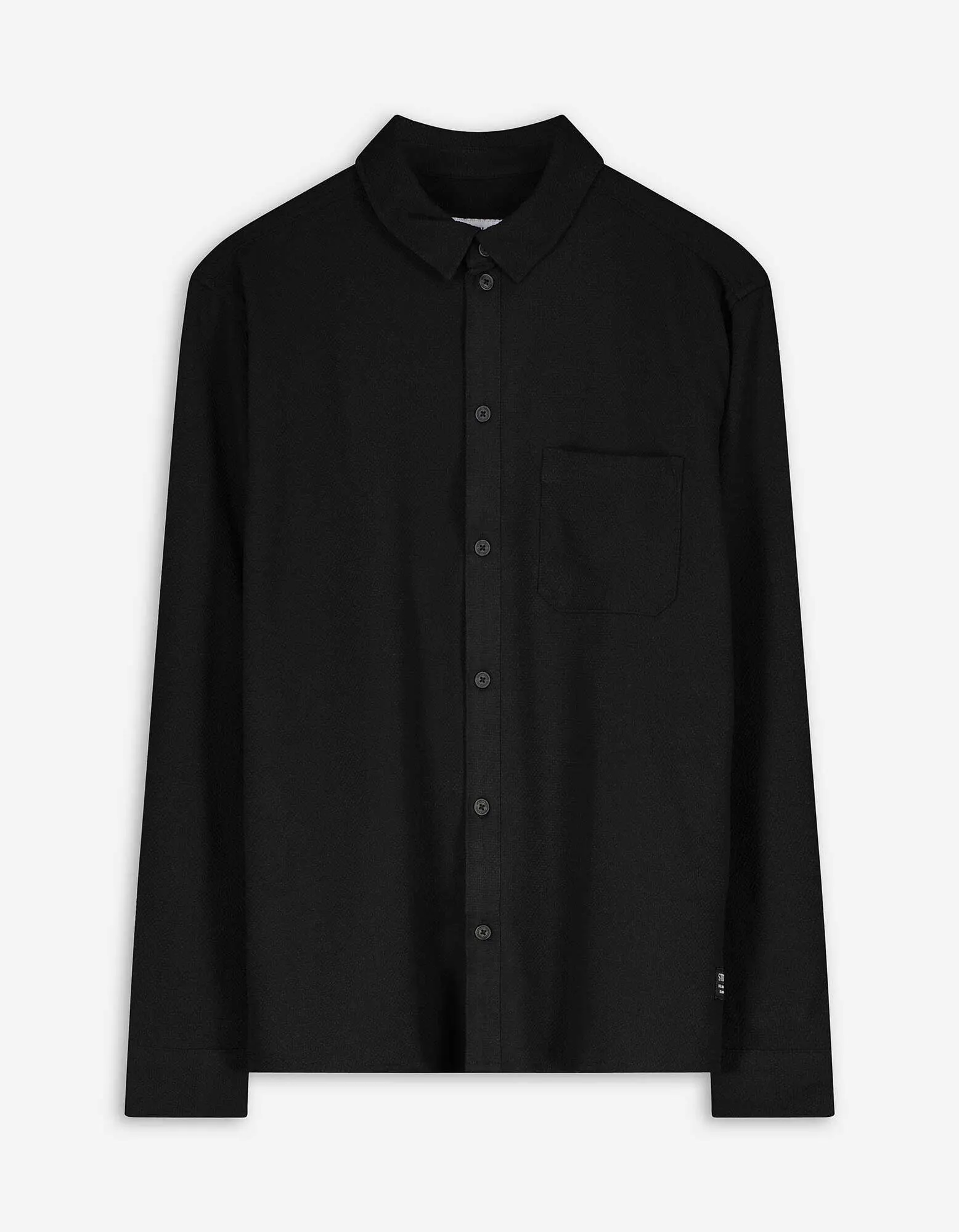 Camicia - Tinta unita - nero