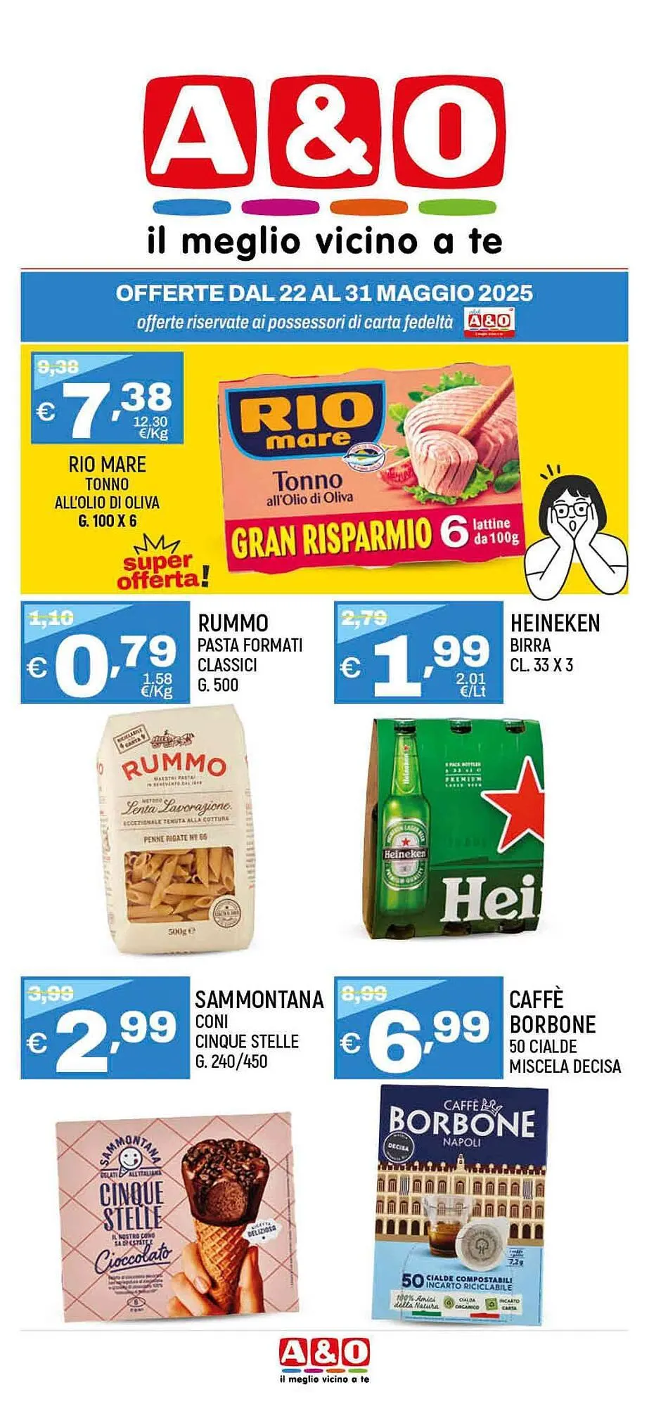Volantino A&O da 22 maggio a 31 maggio di 2025 - Pagina del volantino 1