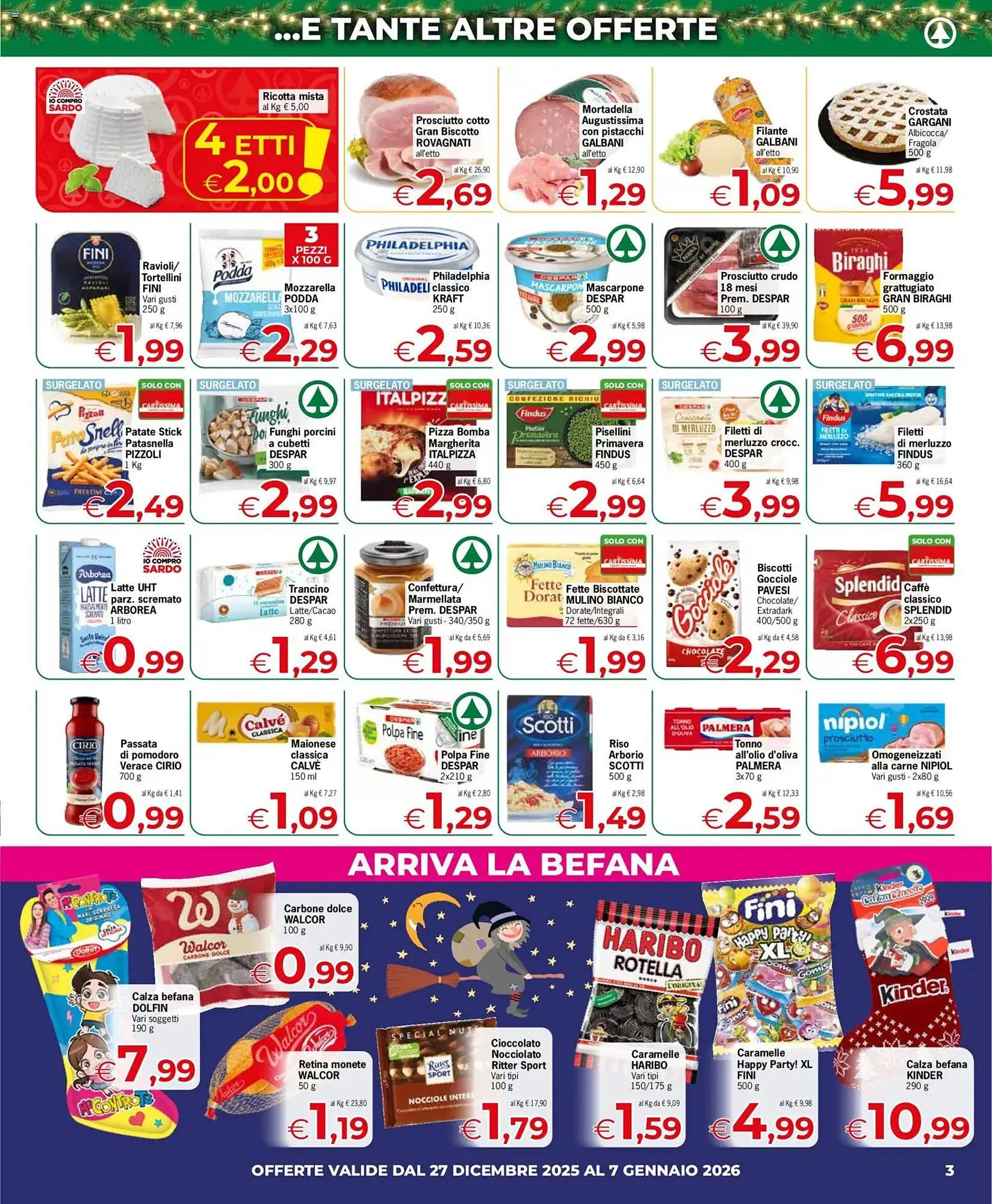 Volantino Despar da 27 dicembre a 7 gennaio di 2026 - Pagina del volantino 3