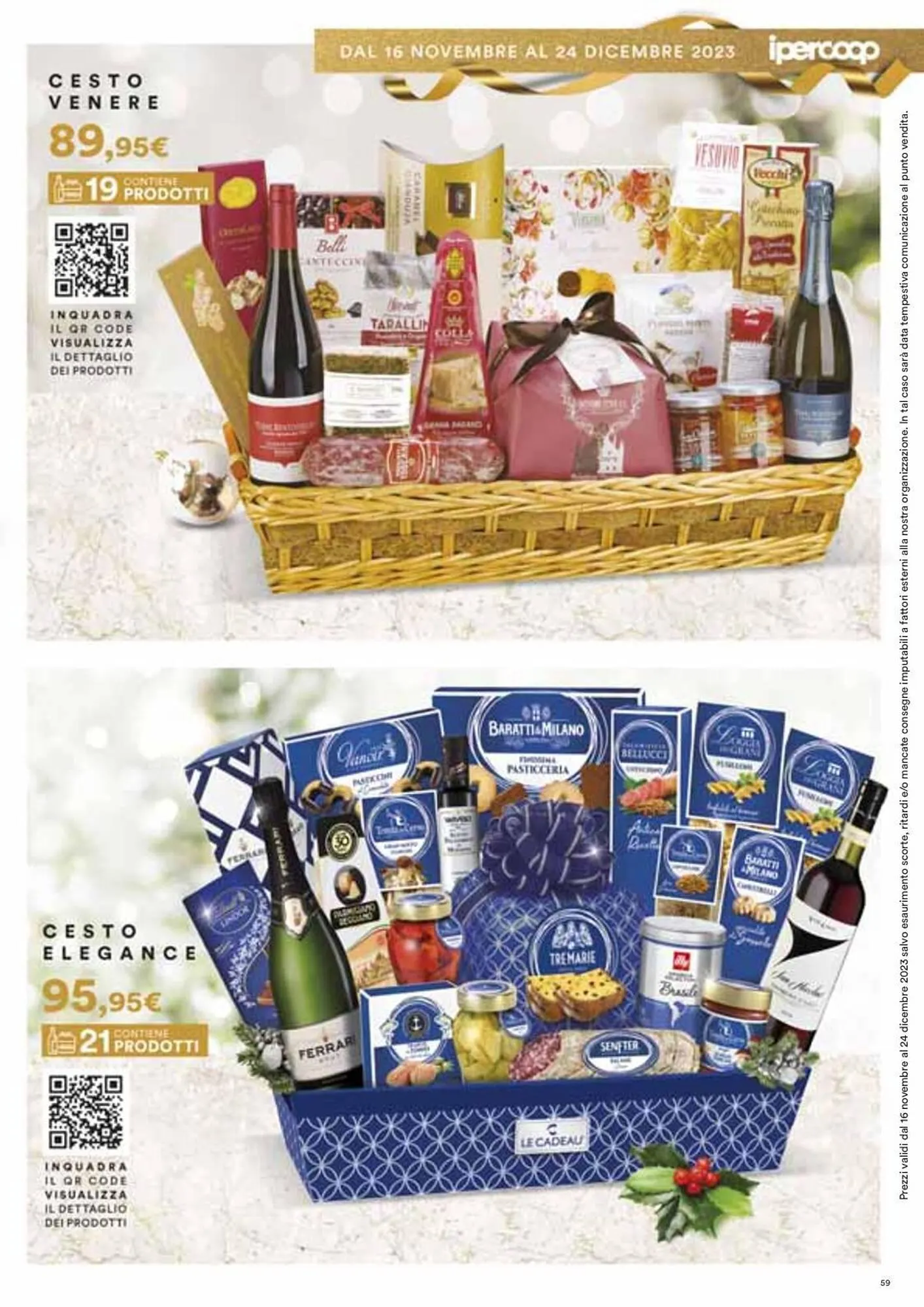 Volantino Coop da 16 novembre a 24 dicembre di 2023 - Pagina del volantino 59