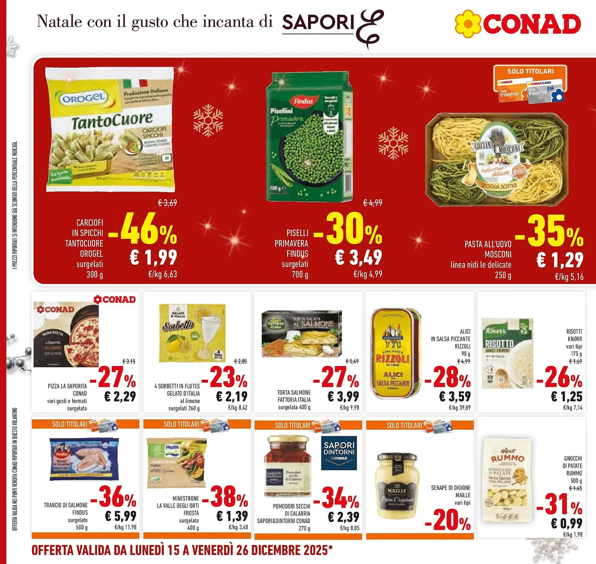 Volantino Conad da 15 dicembre a 26 dicembre di 2025 - Pagina del volantino 34