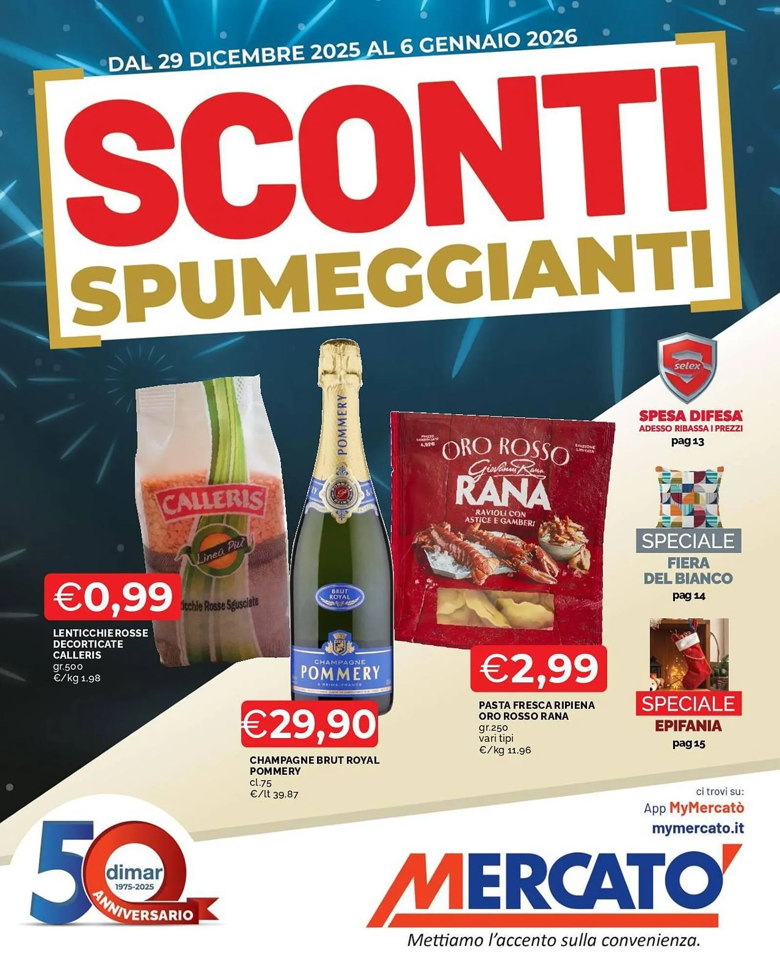 Volantino Mercatò da 29 dicembre a 6 gennaio di 2026 - Pagina del volantino 1
