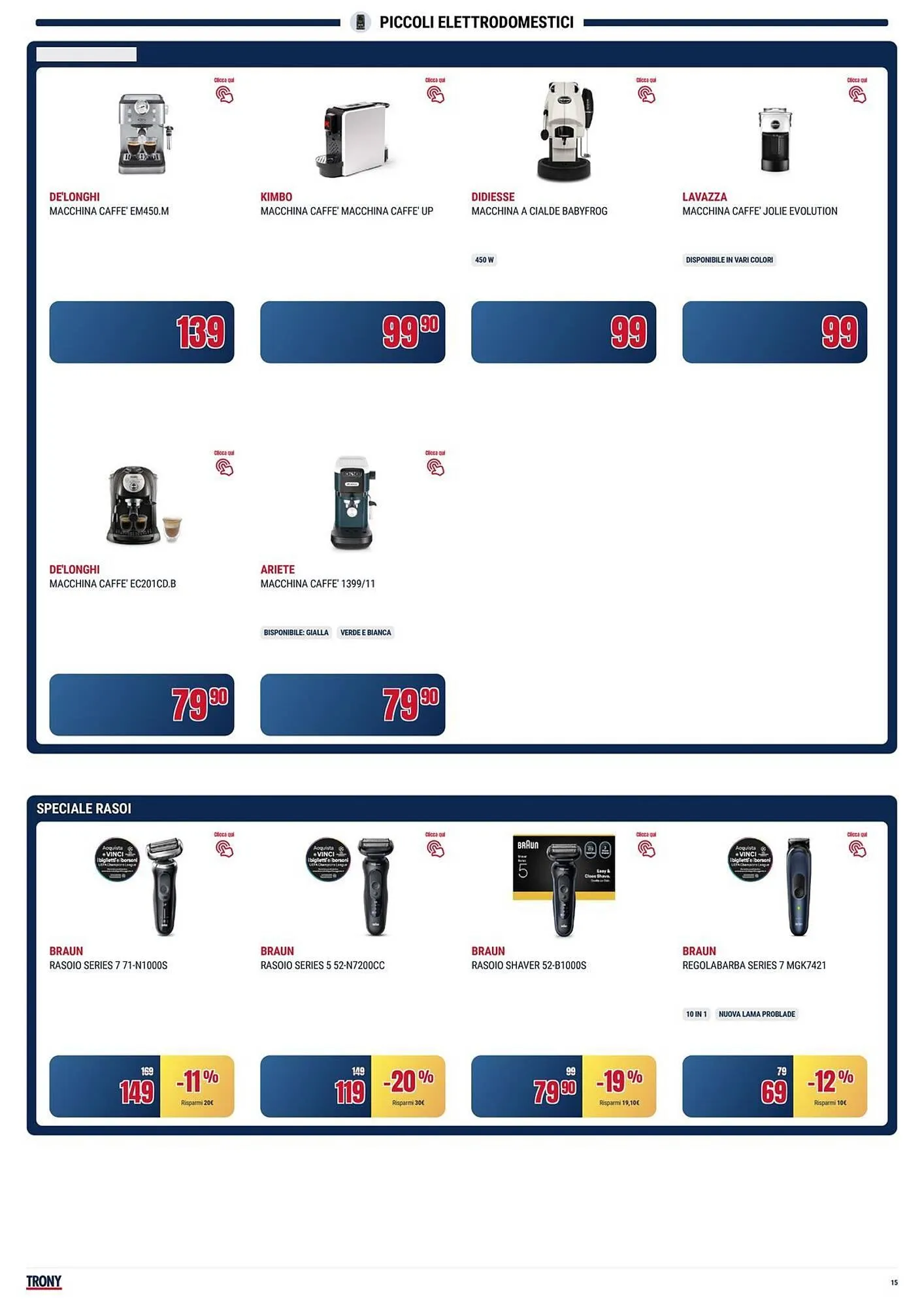 Volantino Trony da 17 ottobre a 29 ottobre di 2025 - Pagina del volantino 15