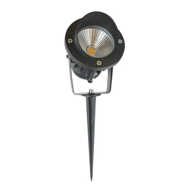 Faro da esterno Bolt 12 in alluminio, nero, Modulo LED 12W