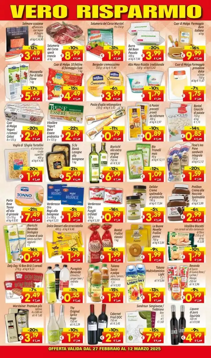Vero risparmio da 27 febbraio a 12 marzo di 2025 - Pagina del volantino 2