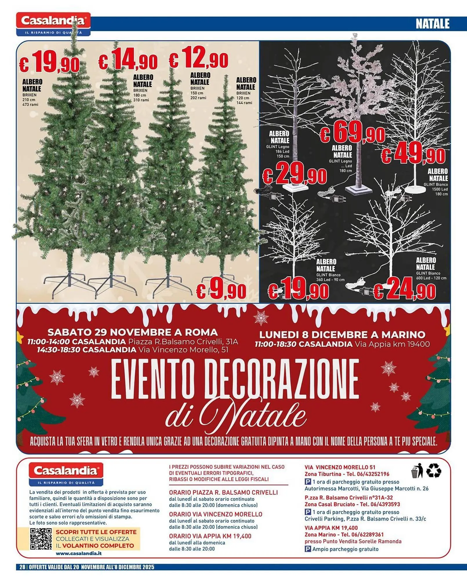 Volantino Casalandia da 20 novembre a 8 dicembre di 2025 - Pagina del volantino 28