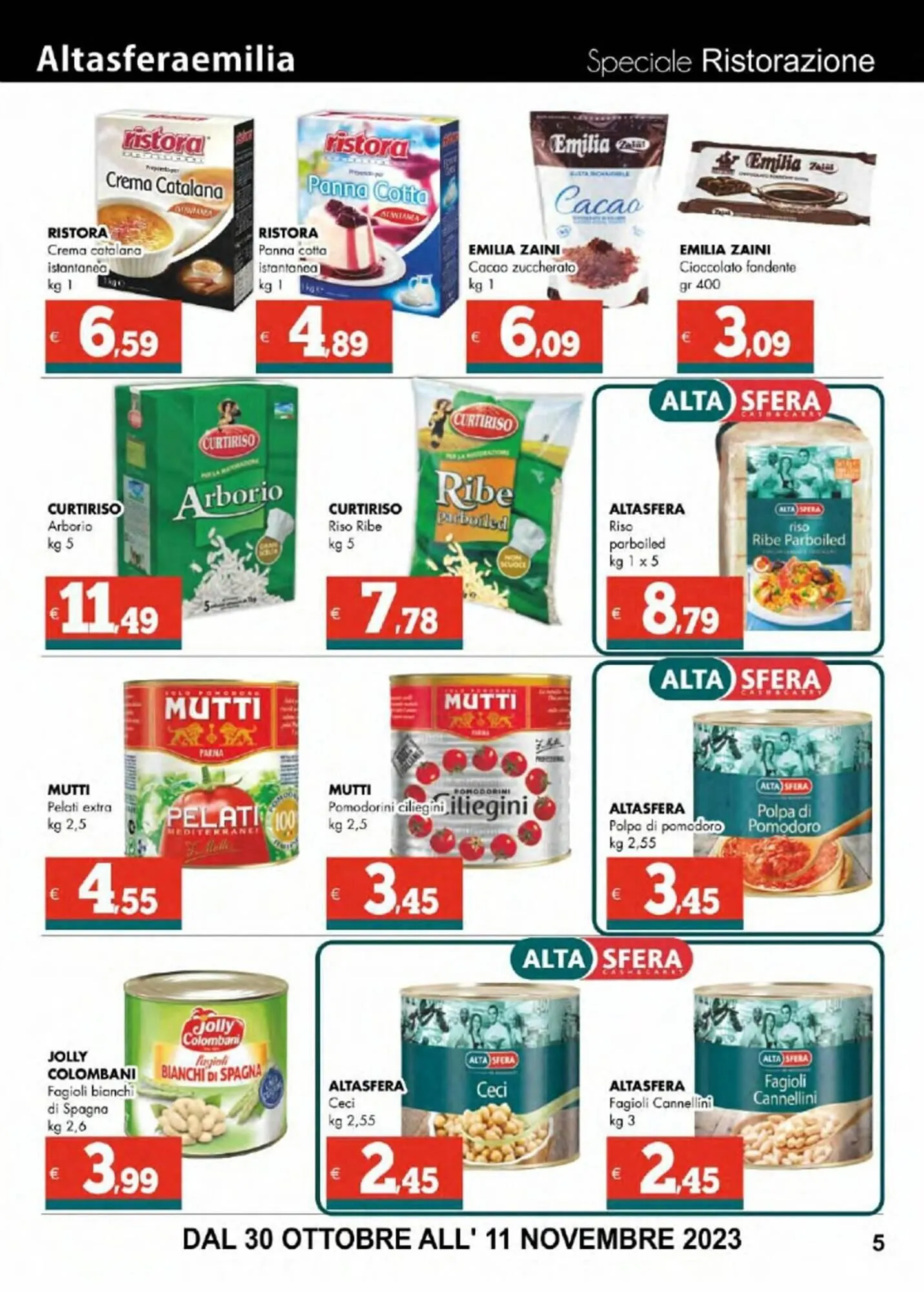 Volantino Altasfera da 30 ottobre a 11 novembre di 2023 - Pagina del volantino 5