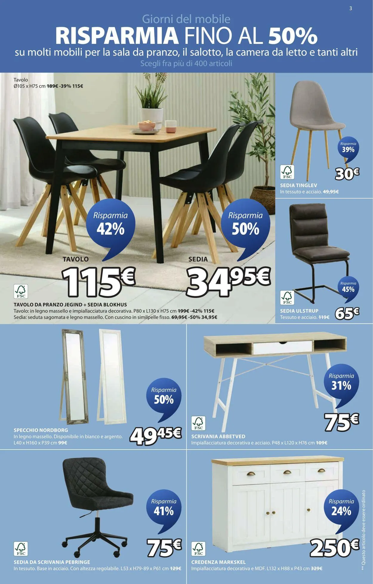 Jysk Volantino attuale da 3 giugno a 17 giugno di 2025 - Pagina del volantino 4