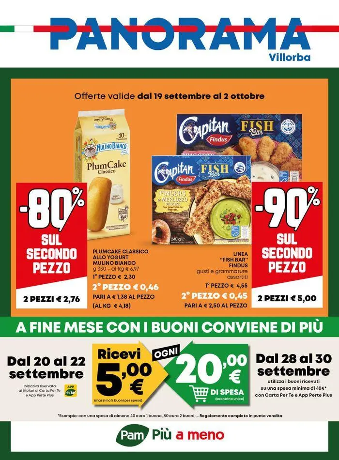 Più a Meno da 19 settembre a 2 ottobre di 2024 - Pagina del volantino 1