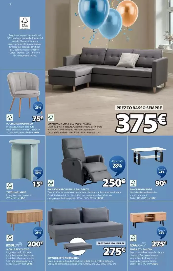 Festeggiamo i nostri 46 anni! da 20 marzo a 30 aprile di 2025 - Pagina del volantino 8