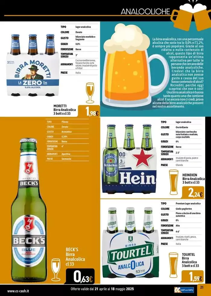 Carta birre 2025 da 22 aprile a 18 maggio di 2025 - Pagina del volantino 21