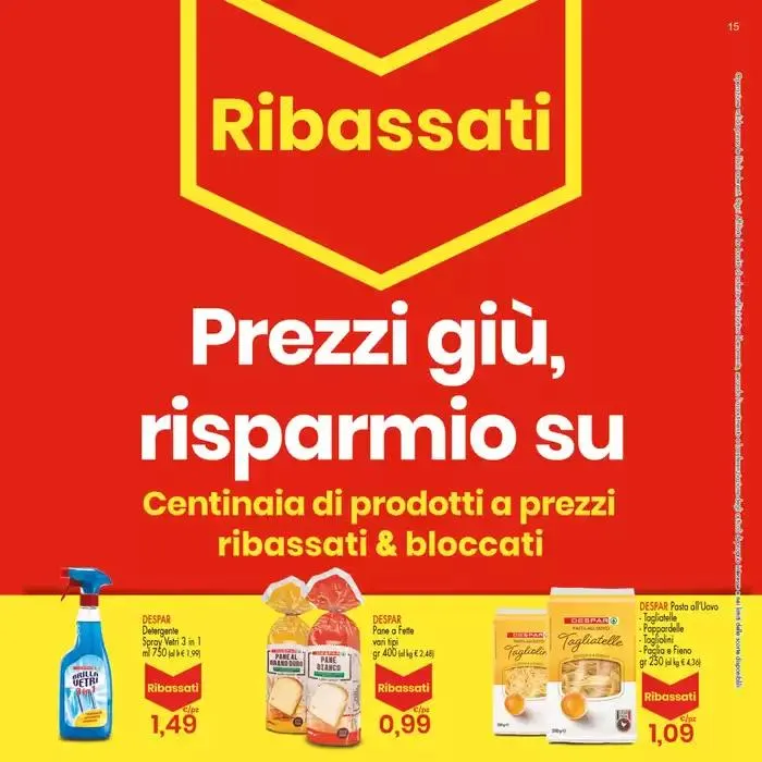 Sotto il costo da 27 marzo a 9 aprile di 2025 - Pagina del volantino 15