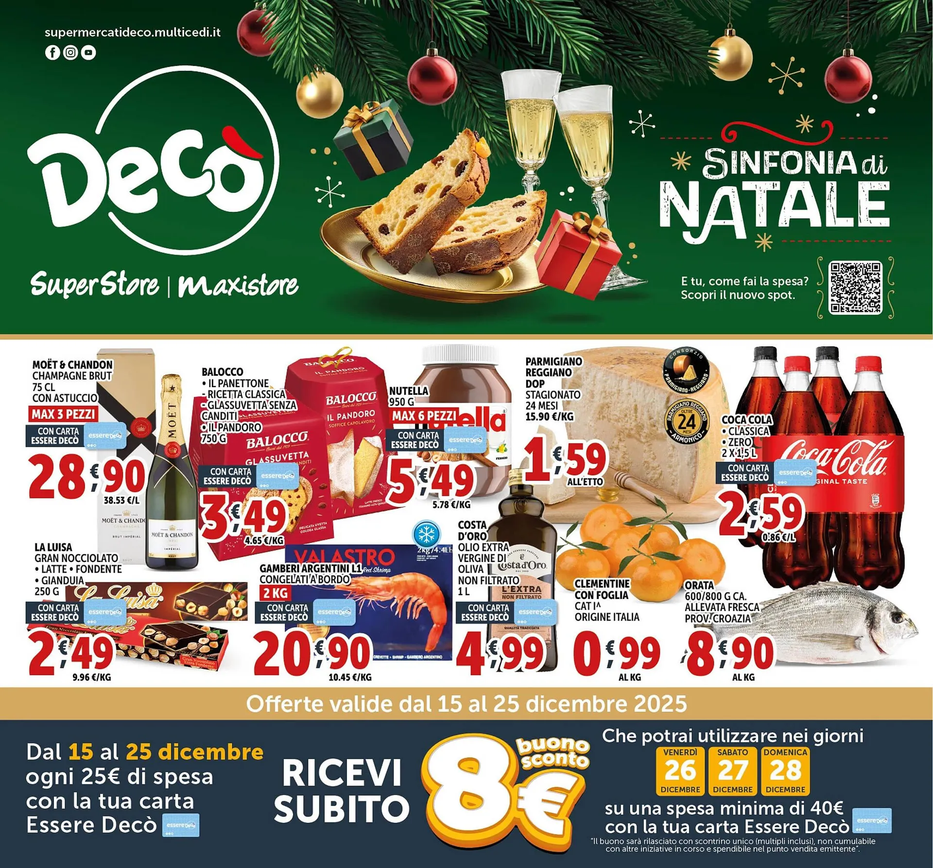 Volantino Deco Maxistore da 15 dicembre a 25 dicembre di 2025 - Pagina del volantino 1
