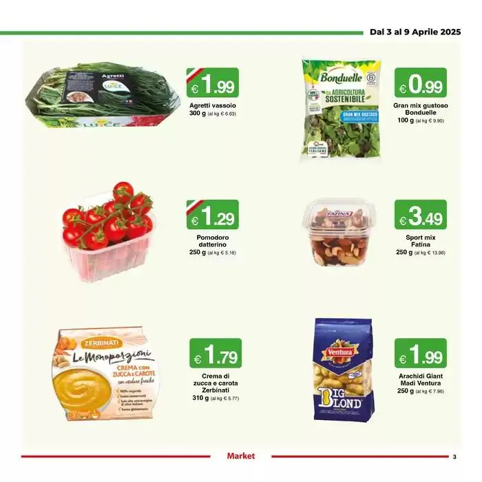 Sotto Prezzo da 3 aprile a 9 aprile di 2025 - Pagina del volantino 3