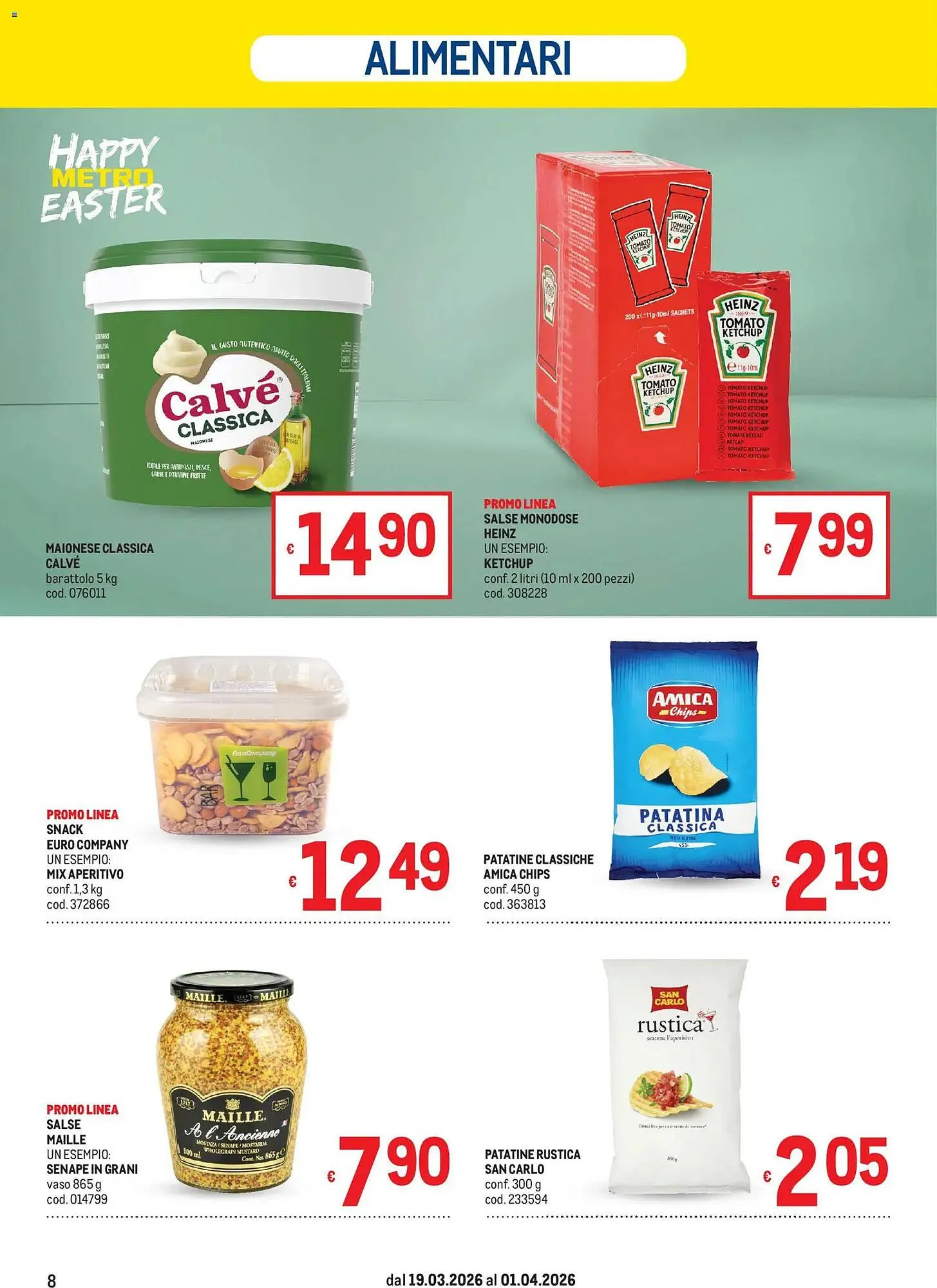 Volantino Metro da 19 marzo a 1 aprile di 2026 - Pagina del volantino 8
