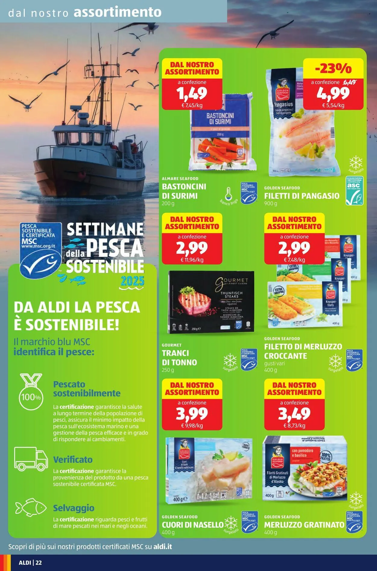 Aldi Volantino attuale da 27 ottobre a 2 novembre di 2025 - Pagina del volantino 22