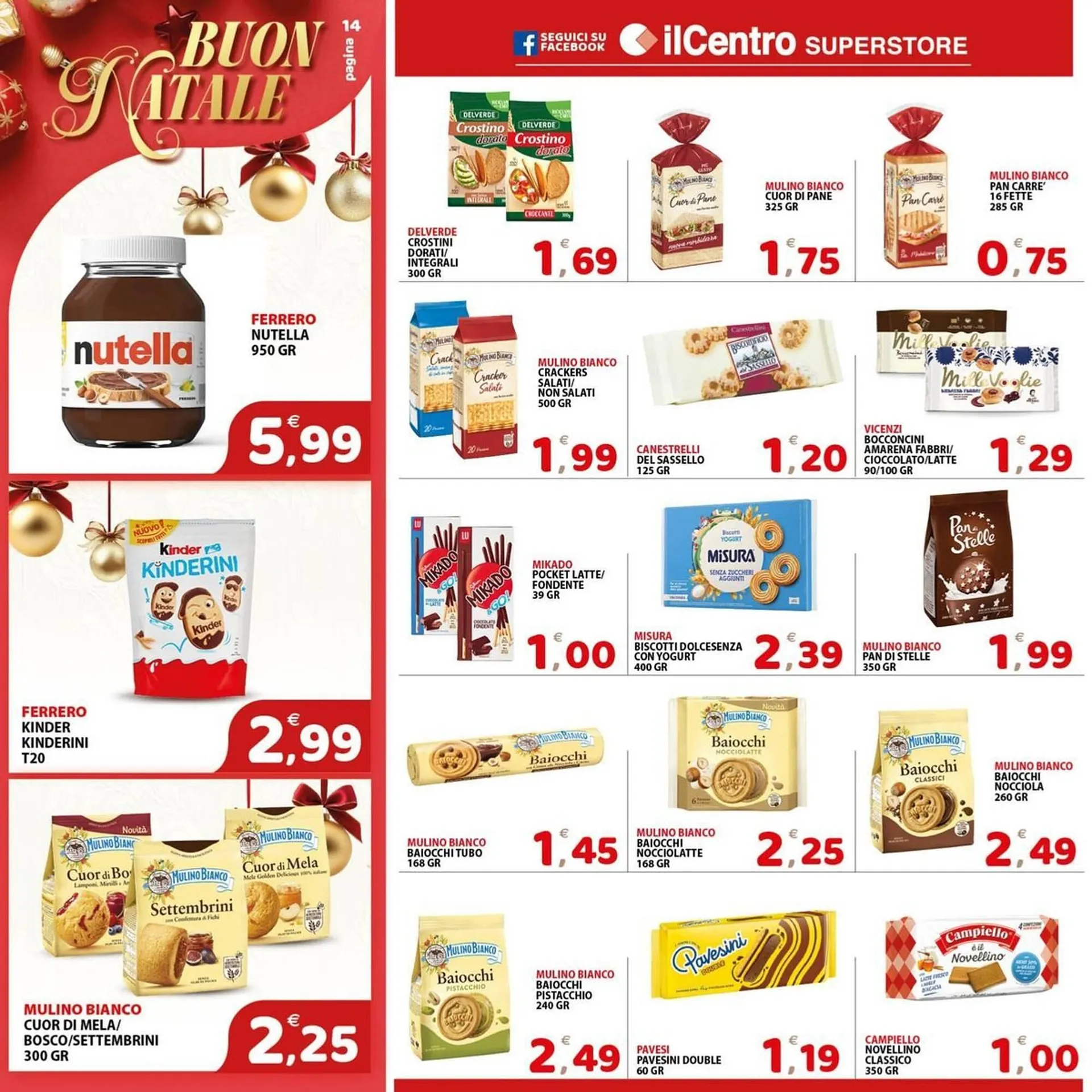 Volantino Il Centro Superstore da 10 dicembre a 24 dicembre di 2025 - Pagina del volantino 14
