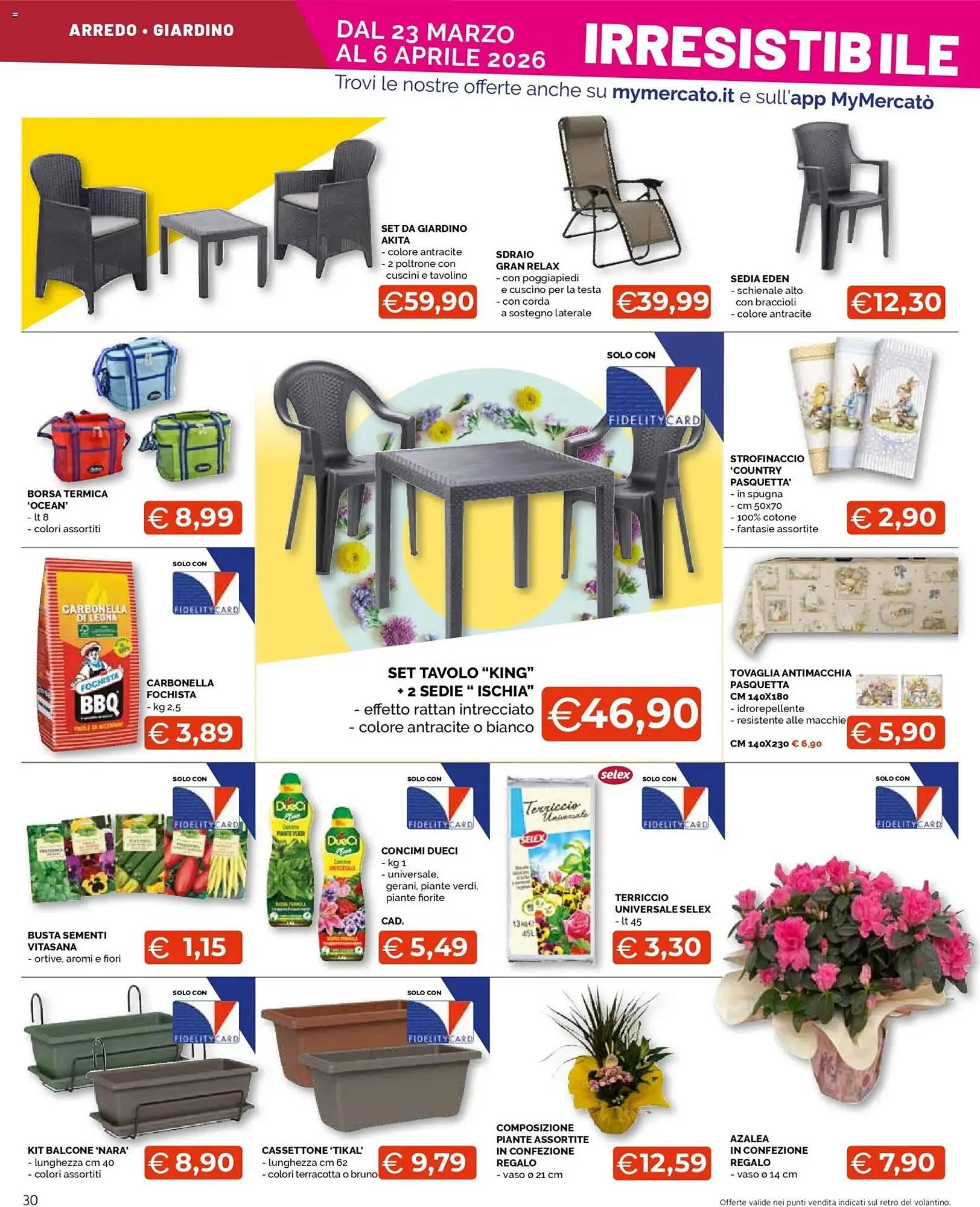 Volantino Mercatò Big da 23 marzo a 6 aprile di 2026 - Pagina del volantino 30