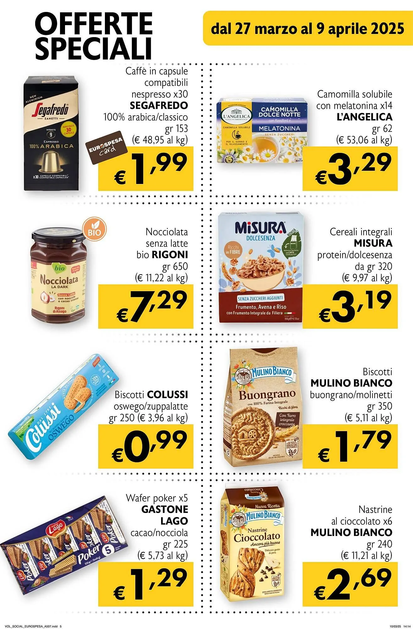 Volantino Eurospesa da 27 marzo a 9 aprile di 2025 - Pagina del volantino 5