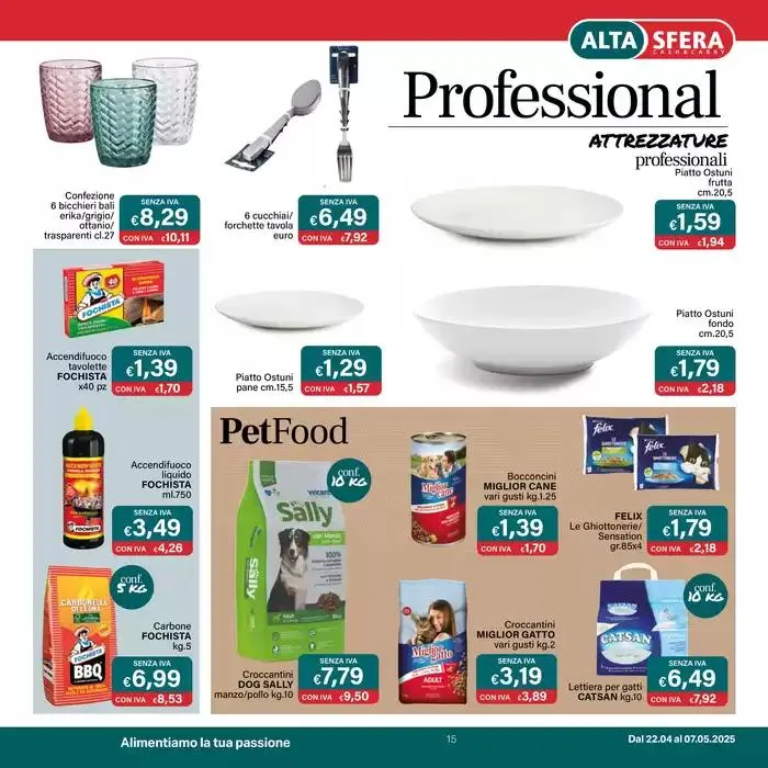 Ristorazione Promo da 22 aprile a 7 maggio di 2025 - Pagina del volantino 15