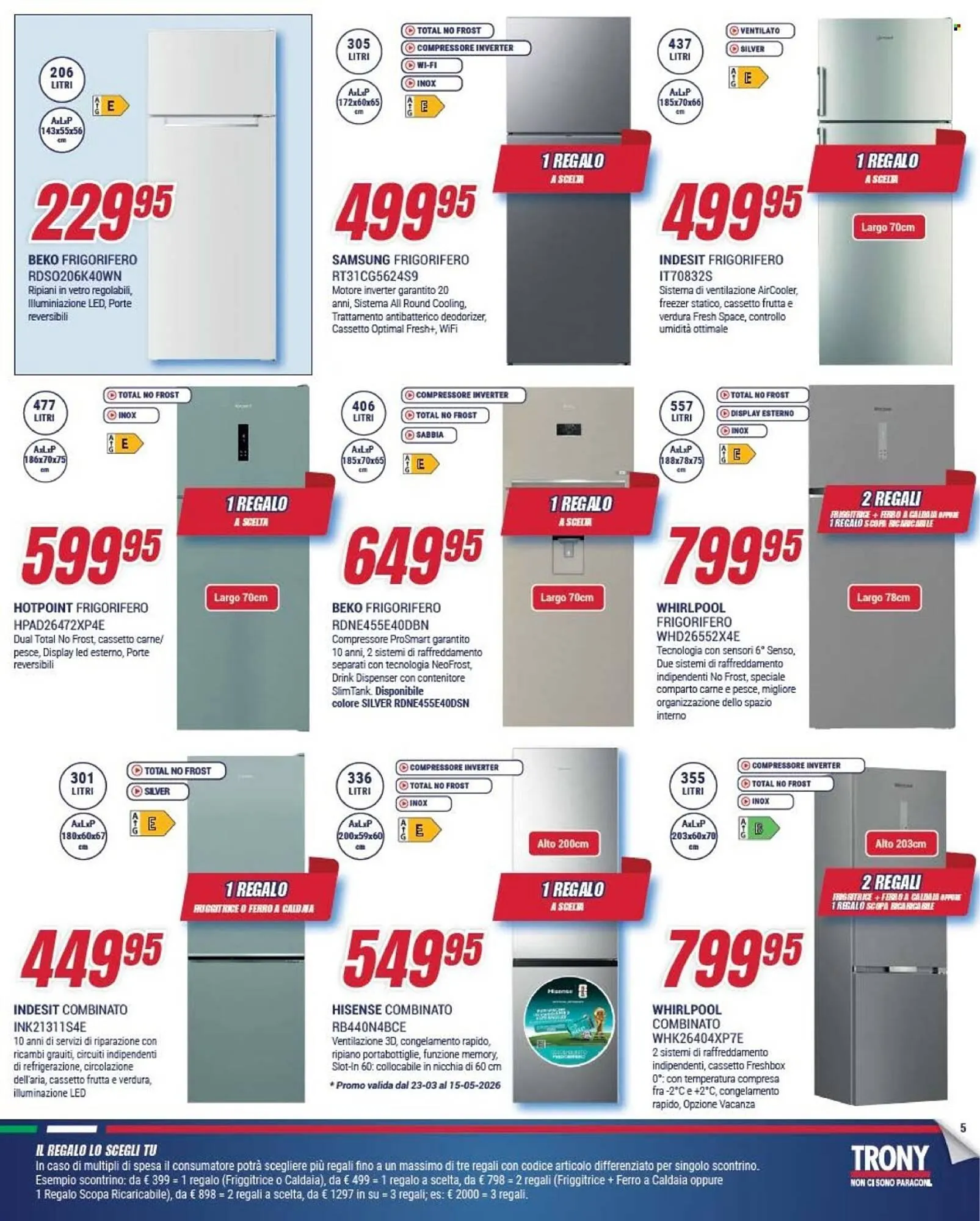 Volantino Trony da 9 aprile a 29 aprile di 2026 - Pagina del volantino 5
