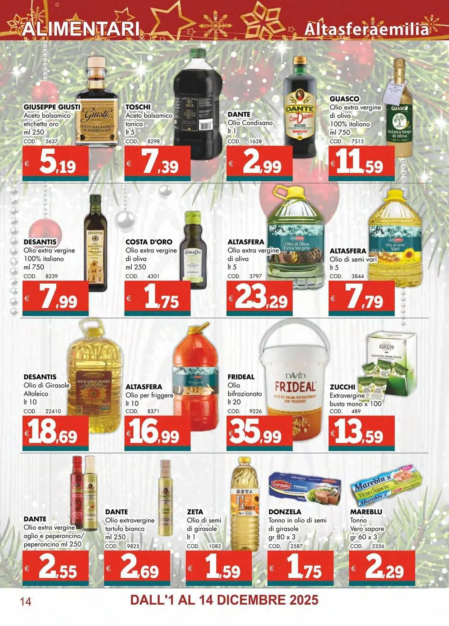 Volantino Altasfera da 1 dicembre a 14 dicembre di 2025 - Pagina del volantino 14