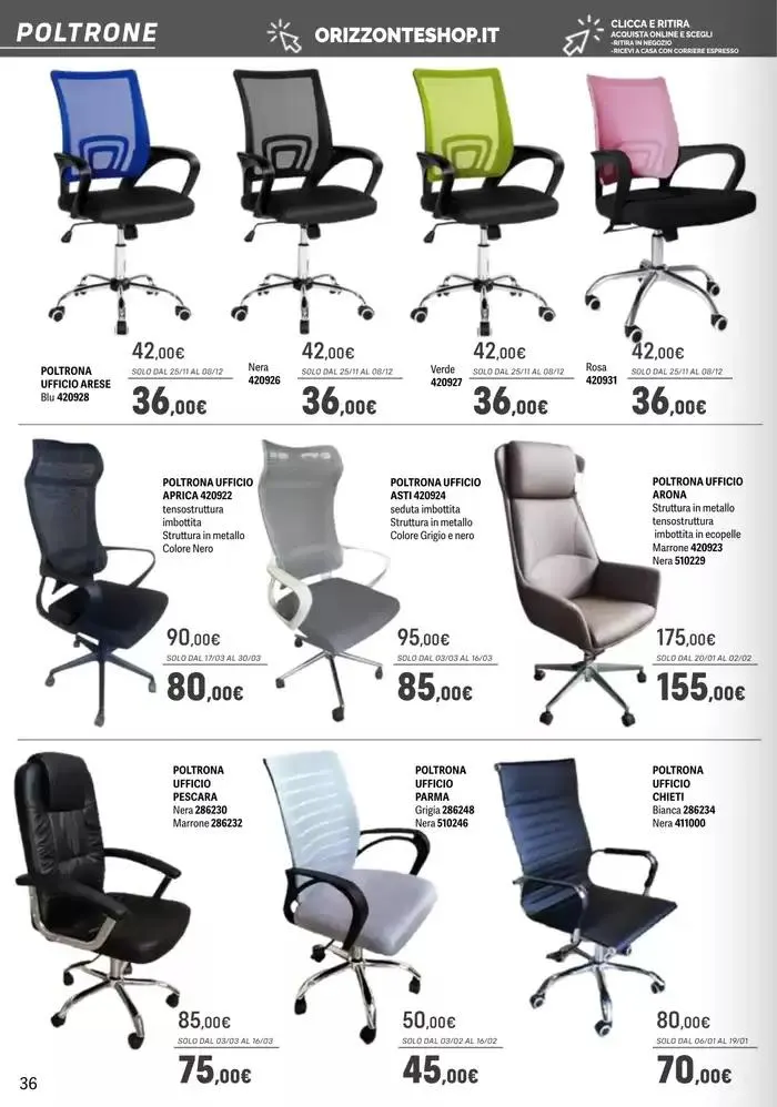 Catalogo 2025 da 11 febbraio a 30 aprile di 2025 - Pagina del volantino 36