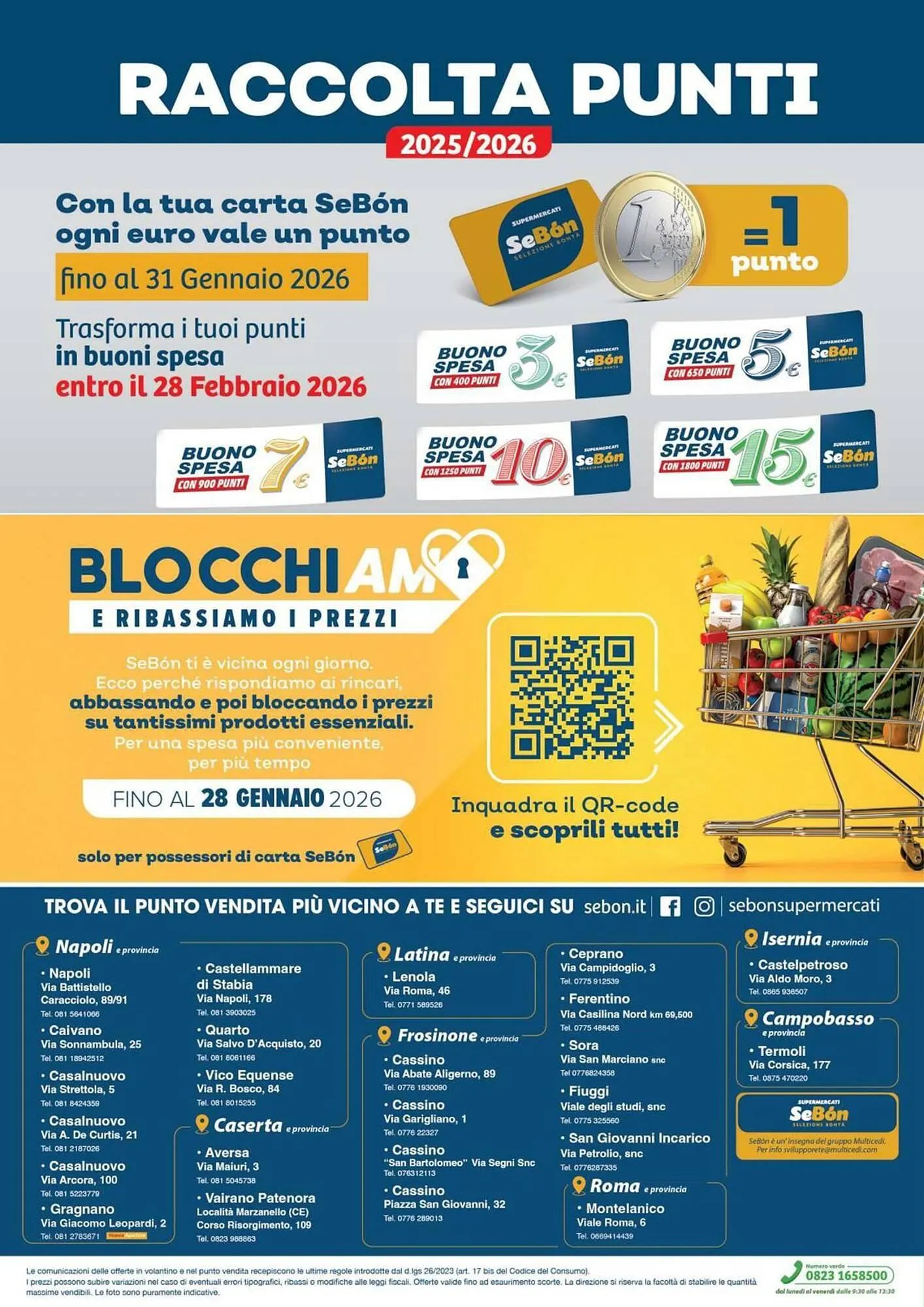 Volantino SeBón Supermercati da 29 dicembre a 6 gennaio di 2026 - Pagina del volantino 16