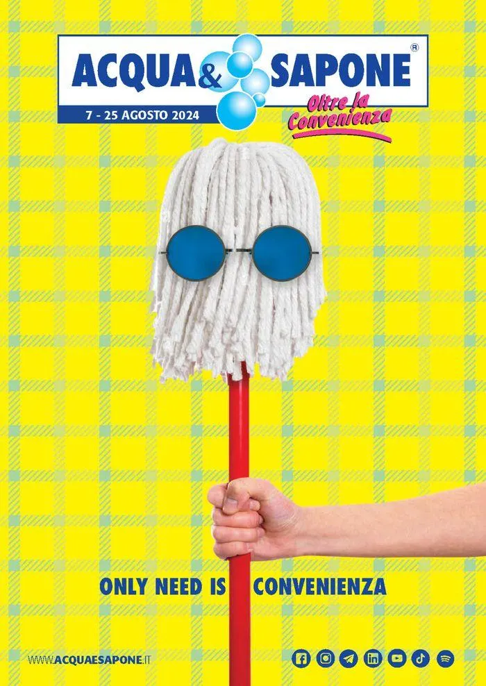 Oltre la convenienza da 7 agosto a 25 agosto di 2024 - Pagina del volantino 1