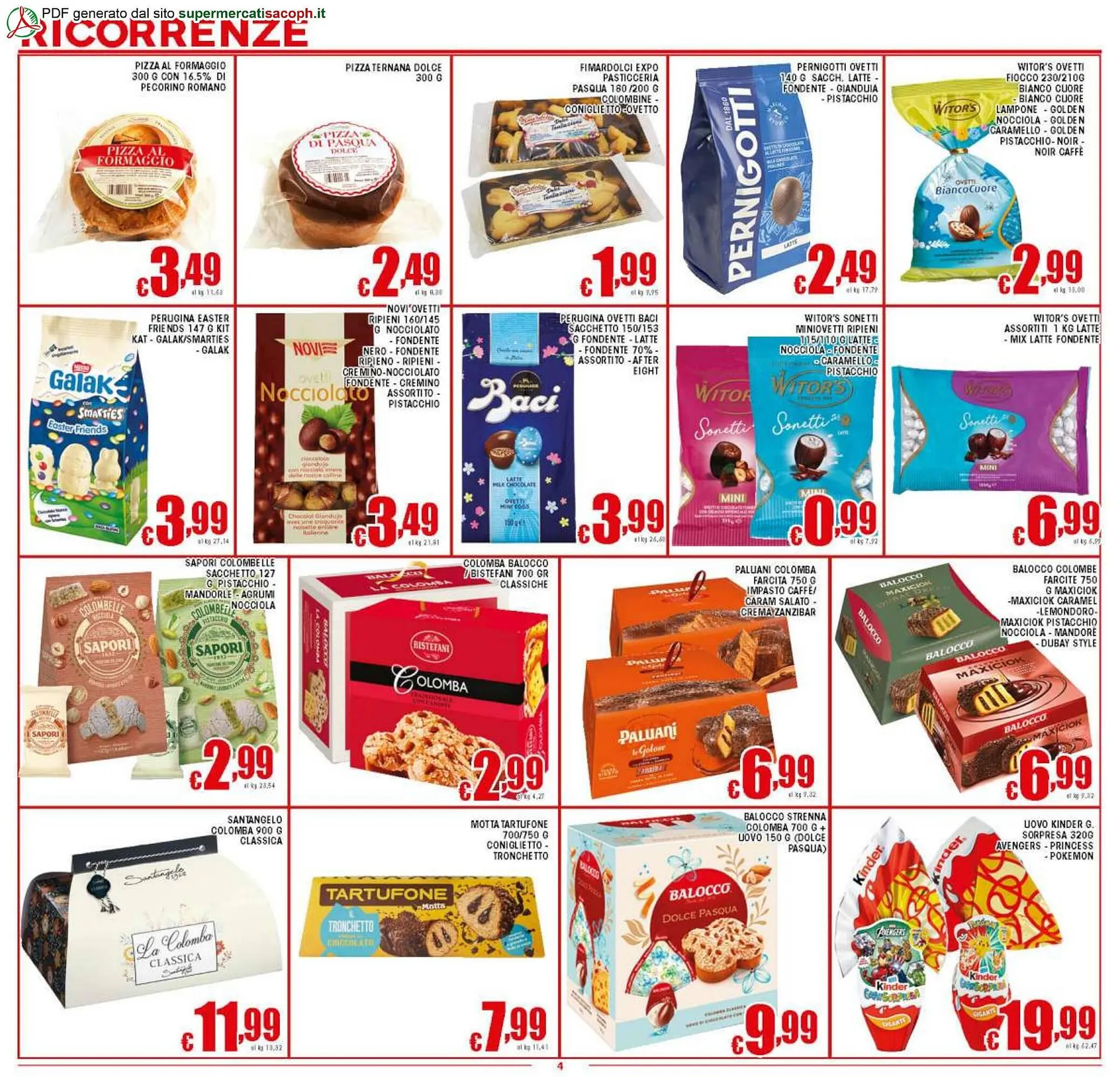 Volantino Sacoph da 17 marzo a 26 marzo di 2026 - Pagina del volantino 4